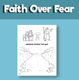 Moses Parts the Red Sea – Courage Opens the Way Craft