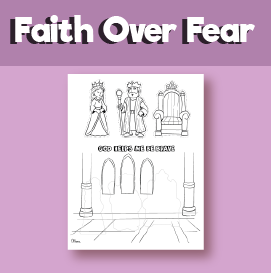 Queen Esther – God Helps Me Be Brave Craft