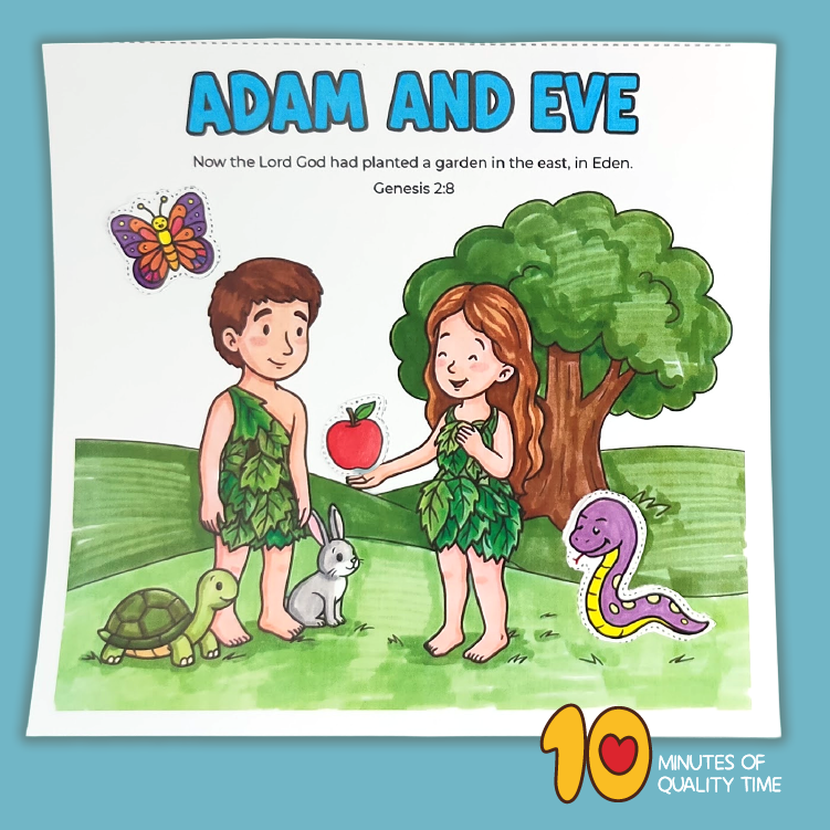 adam and eve bible craft