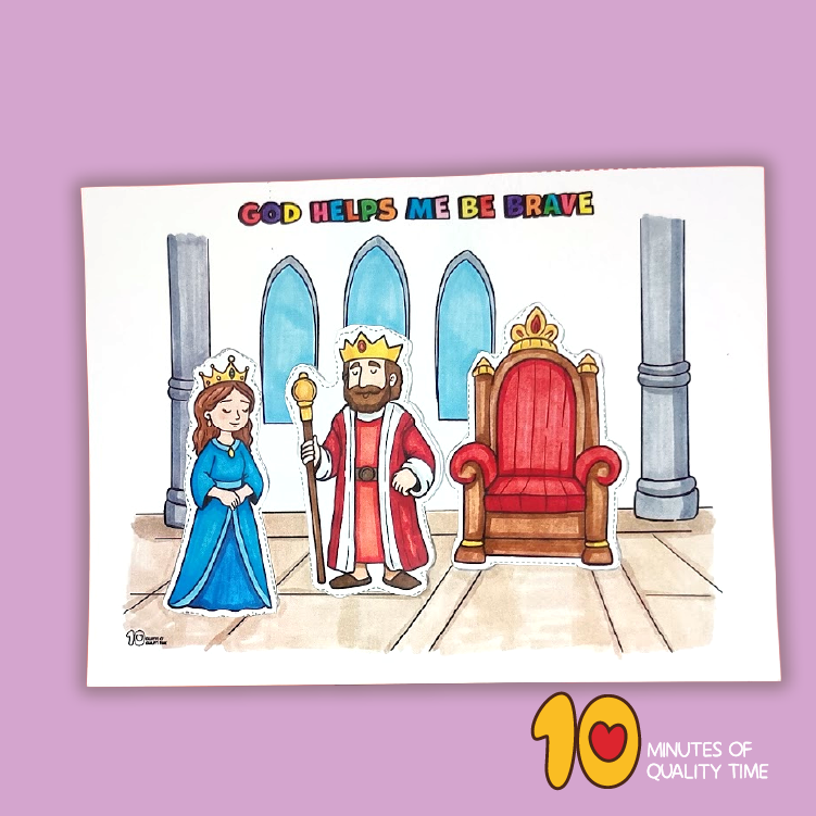 queen esther bible activity