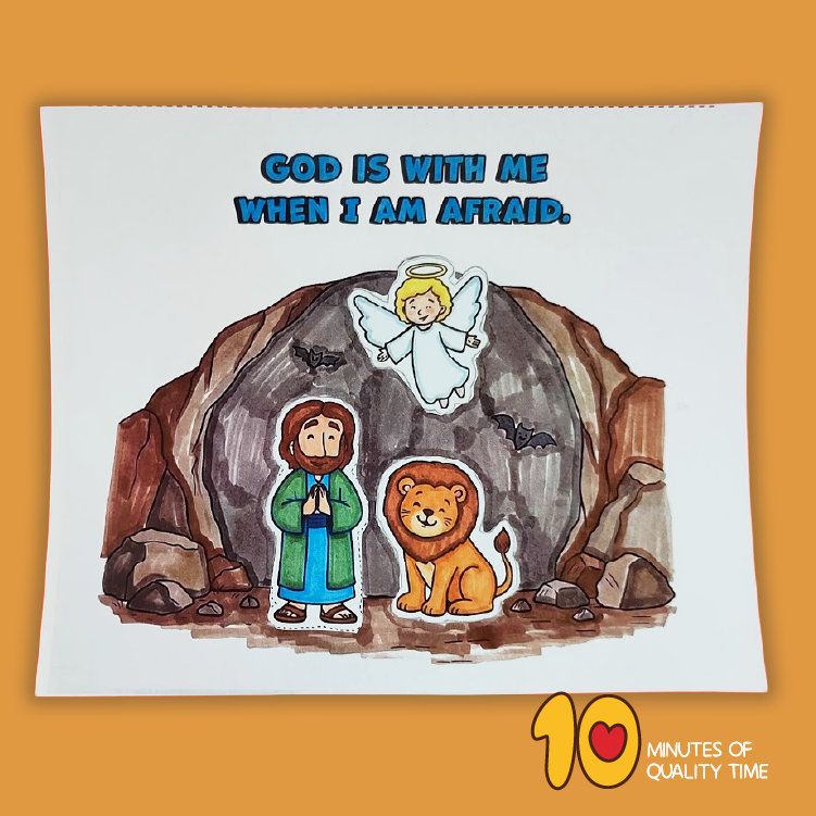 daniel and the lions den craft