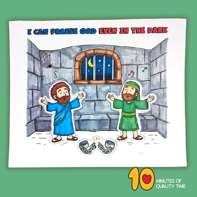 paul and silas bible craft