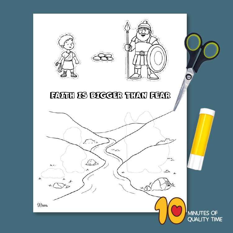 david and goliath activity for kids