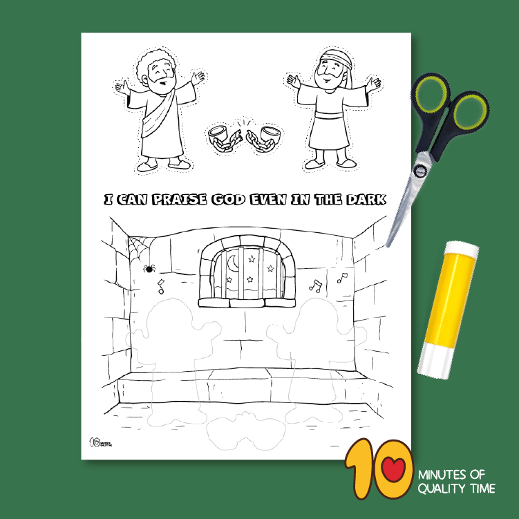 praise god craft for kids